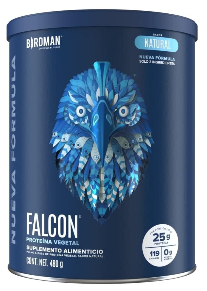 Falcon Protein 480 g sabor Natural